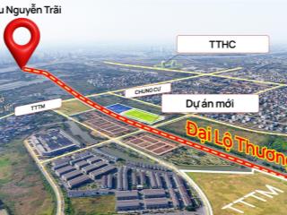 Ra mắt dự án mới shophouse đại lộ danh vọng 90m  kết nối đường lê hồng phong. shop 120m2. 4 tầng