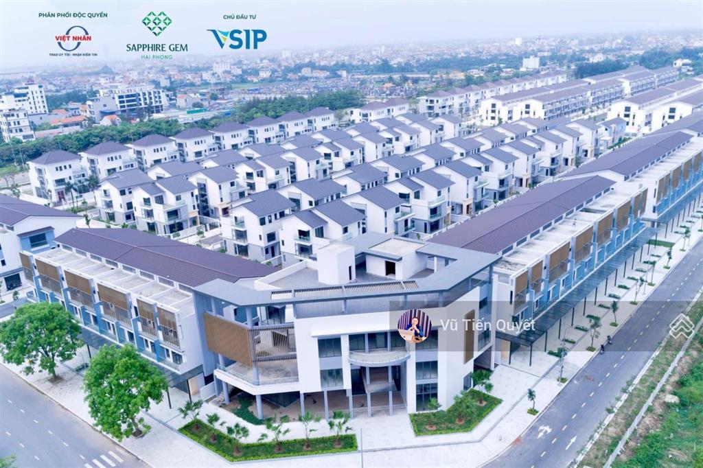 Bán shophouse 140m2| sapphire gem hải phòng| mặt đại lộ 36m| giá 8,2 tỷ. bao thuế phí