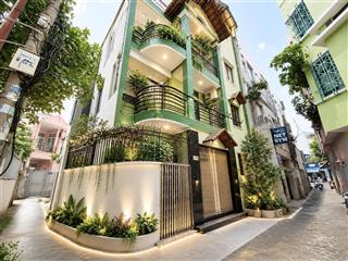 Nhà đẹp 4 tầng, 99m² ngang 9m hẻm xe hơi hoàng hoa thám bình thạnh giá tốt chỉ nhỉnh 13 tỷ
