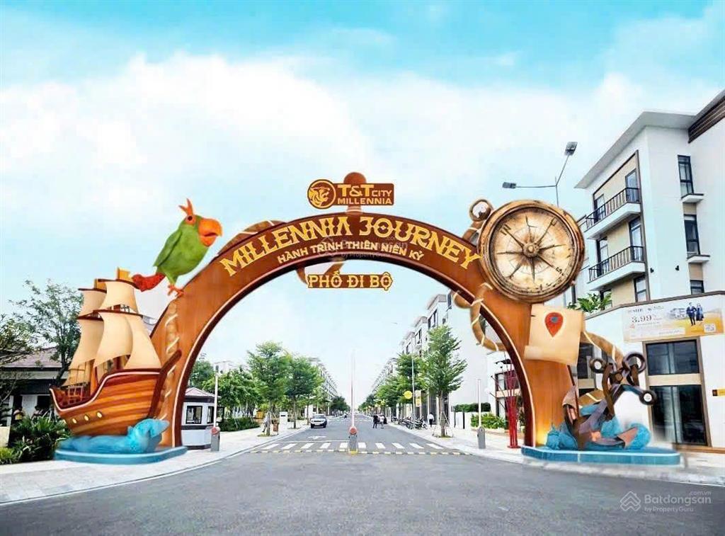 Chỉ từ 1,2 tỷ sở hữu ngay nhà phố 4 tầng t&t millennia nam hcm mặt tiền 48m diện tích từ 90m2, shr