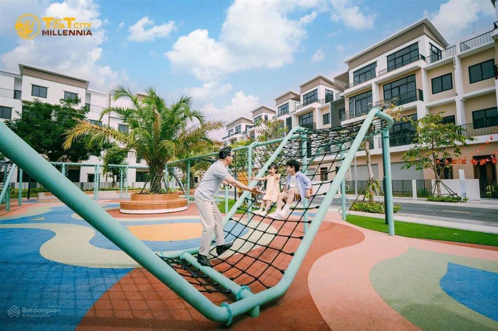 Sở hữu ngay nhà phố 4 tầng t&t city millennia view công viên, vị trí đẹp, sát phú mỹ hưng, 6, x tỷ