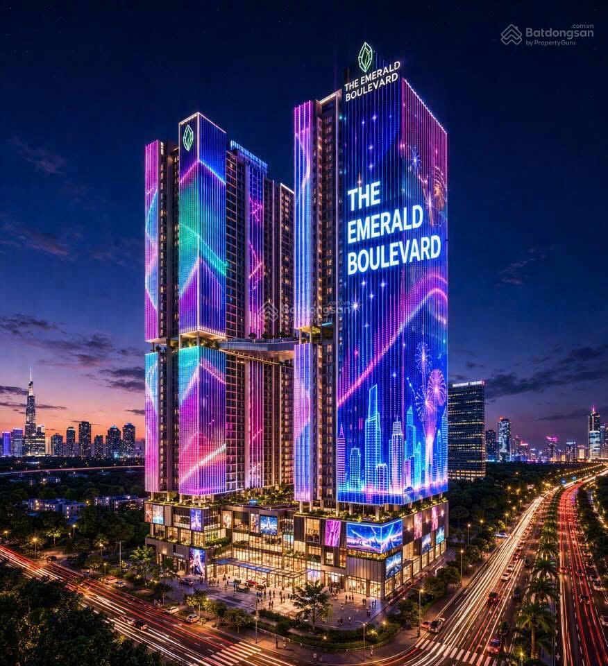 The emerald boulevard sống giữa tọa độ vàng, kết nối muôn nơi
