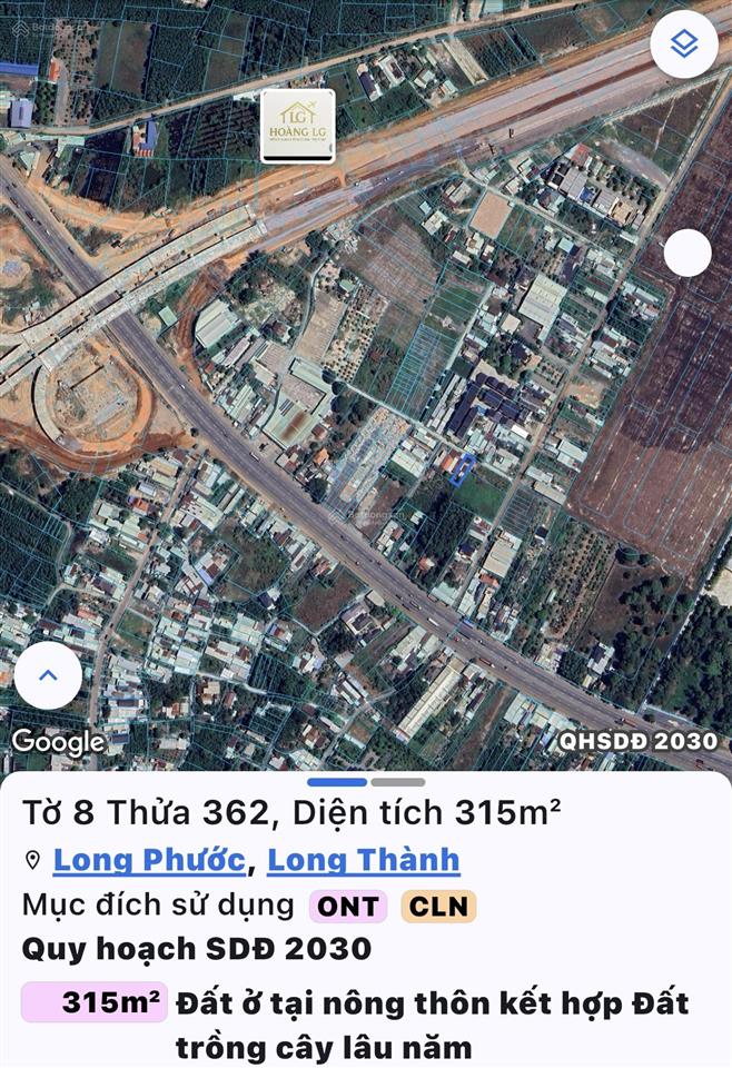 Bán lô đất khu song trang  long phước mặt trước sân bay long thành