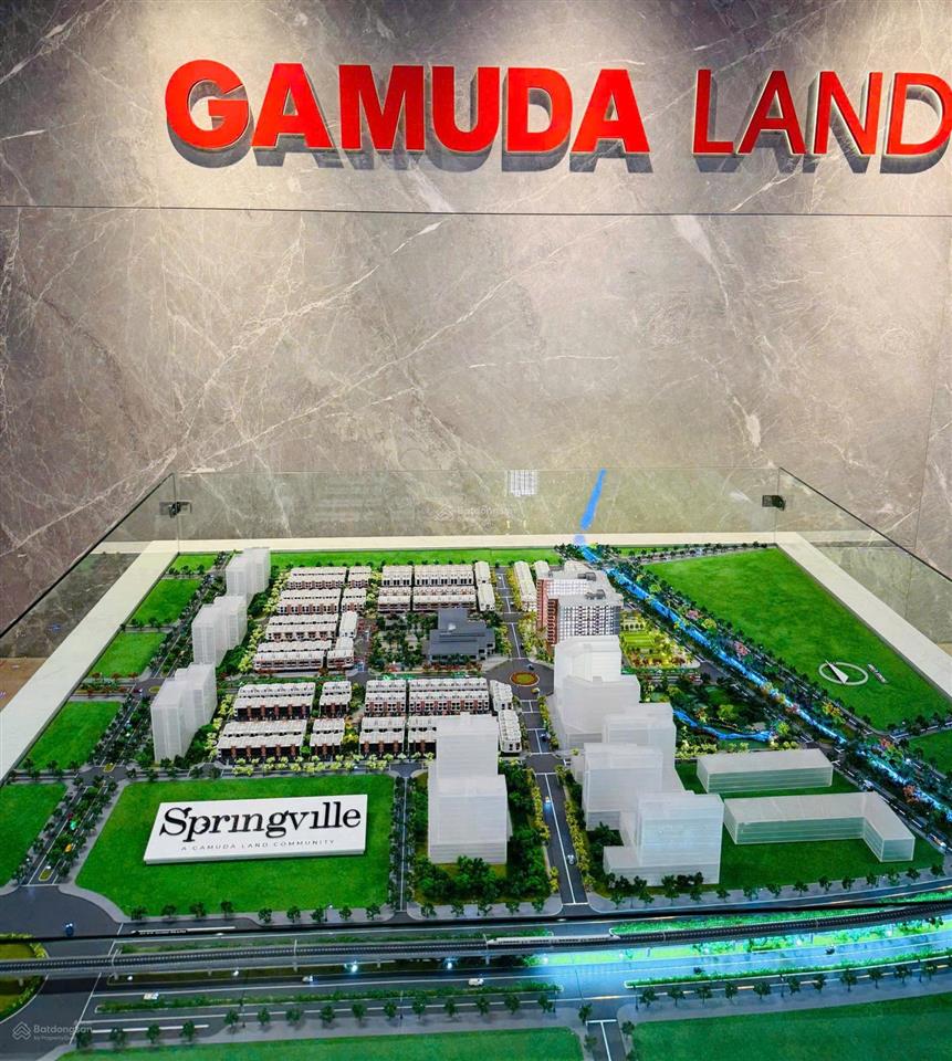 Cần bán siêu phẩm căn góc nhà phố 5,5x18 spring ville gamuda land chỉ thanh toán 50% ký hđmb