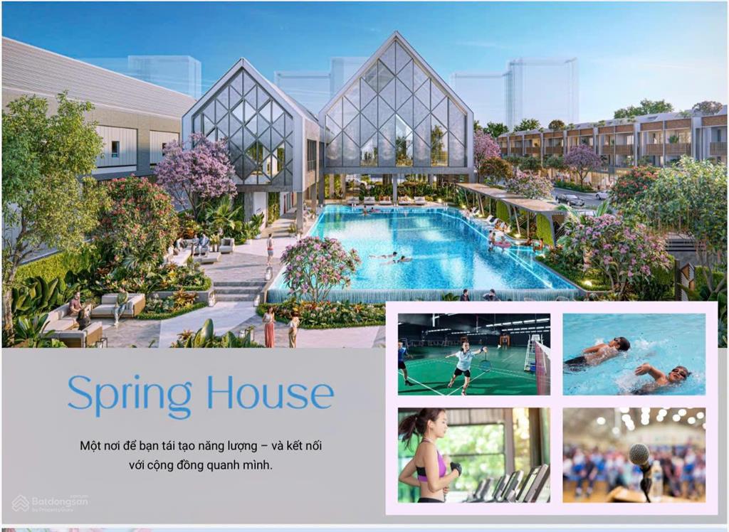 Cần bán siêu phẩm căn góc nhà phố 5,5x18 spring ville gamuda land chỉ thanh toán 50% ký hđmb