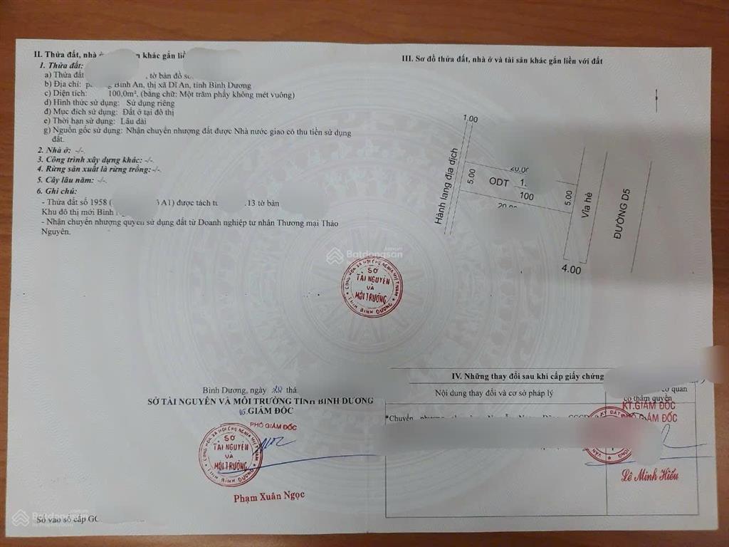 Chủ cần bán gấp gửi lô đất vàng mặt tiền đường d5 16m, đối diện cổng chung cư kđt bình nguyên