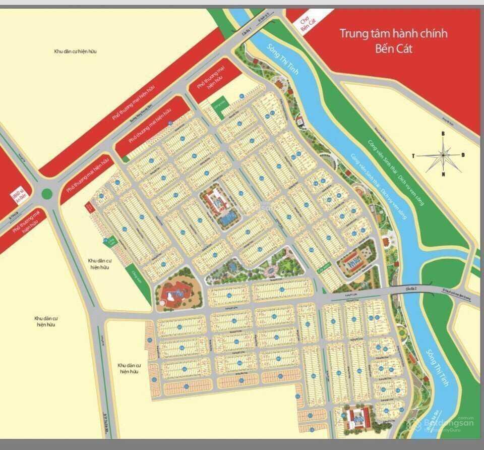 Cần bán gấp lô đất đẹp a33 ô 34 đường n13 lớn nhất dự án 25m thông ra ql13 để chống dịch giá rẻ