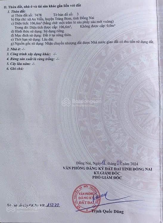 Bán đất an viễn 5x21, giá đầu tư, sổ sẵn thổ cư