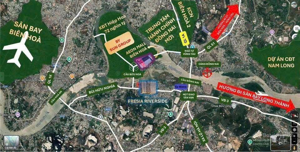 Căn hộ view sông ngay tp biên hòa. giá full vat  2 tỷ 2  ngân hàng agribank bảo lãnh  0931 047 ***