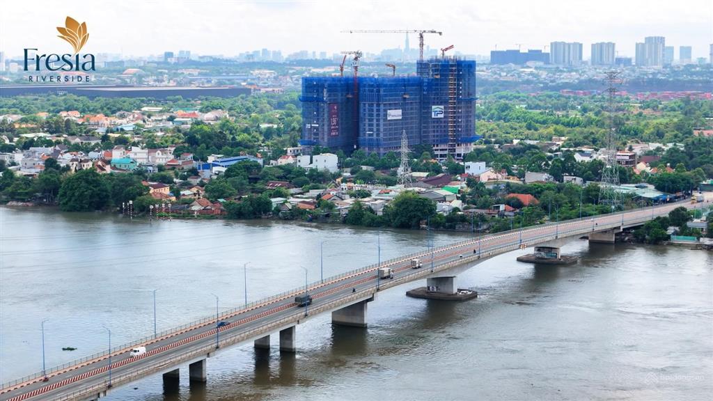 Fresia riverside chính thức cất nóc  sở hữu căn hộ ven sông chỉ 1 tỷ 9