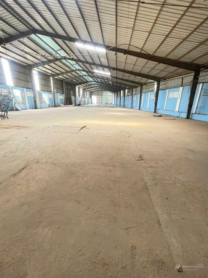 Cho thuê nhà xưởng cụm cn phước an