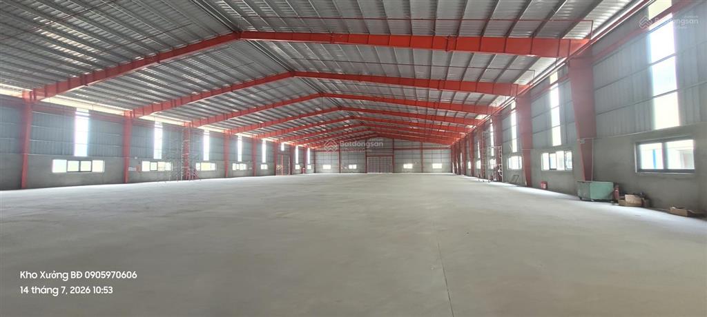 Cho thuê nhà xưởng 3840m2 kkt nhơn hội quy nhơn