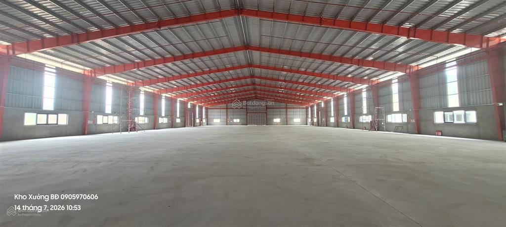 Cho thuê nhà xưởng 3840m2 kkt nhơn hội quy nhơn