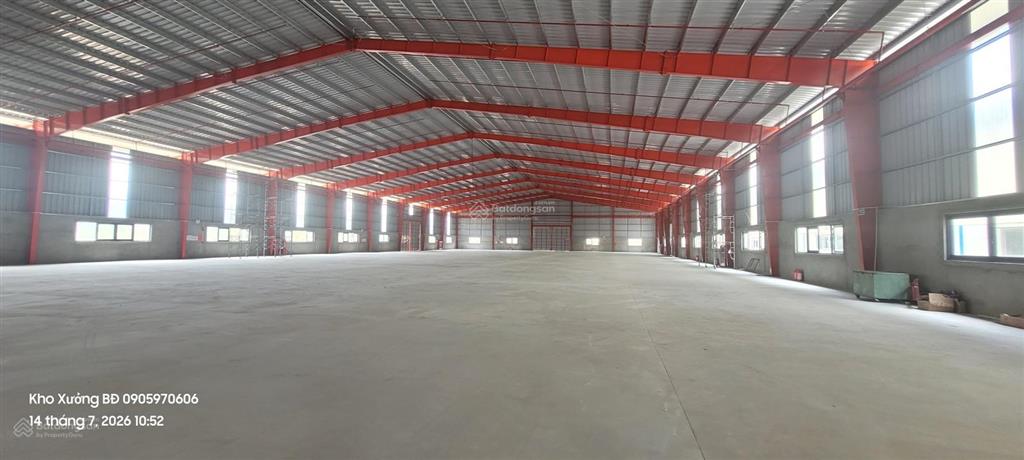Cho thuê nhà xưởng 3840m2 kkt nhơn hội quy nhơn