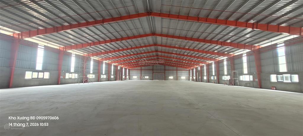Cho thuê nhà xưởng 3840m2 kkt nhơn hội quy nhơn