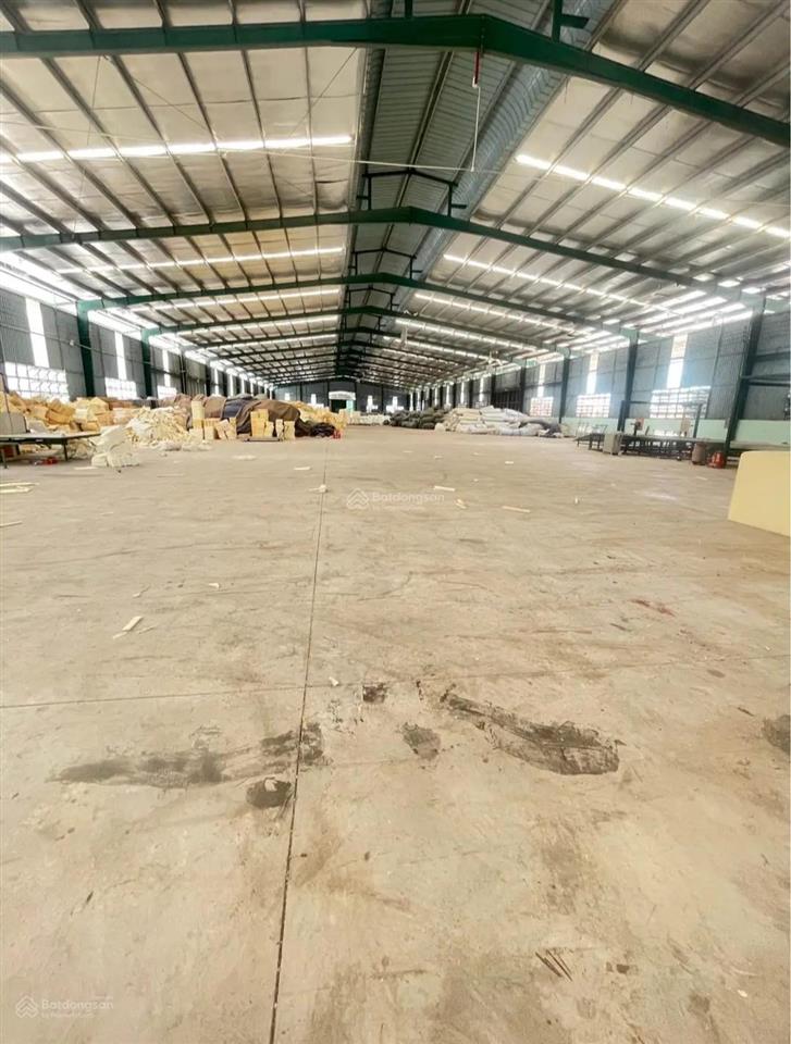 Cho thuê nhà xưởng 3840m2 cụm cn phước an bình định