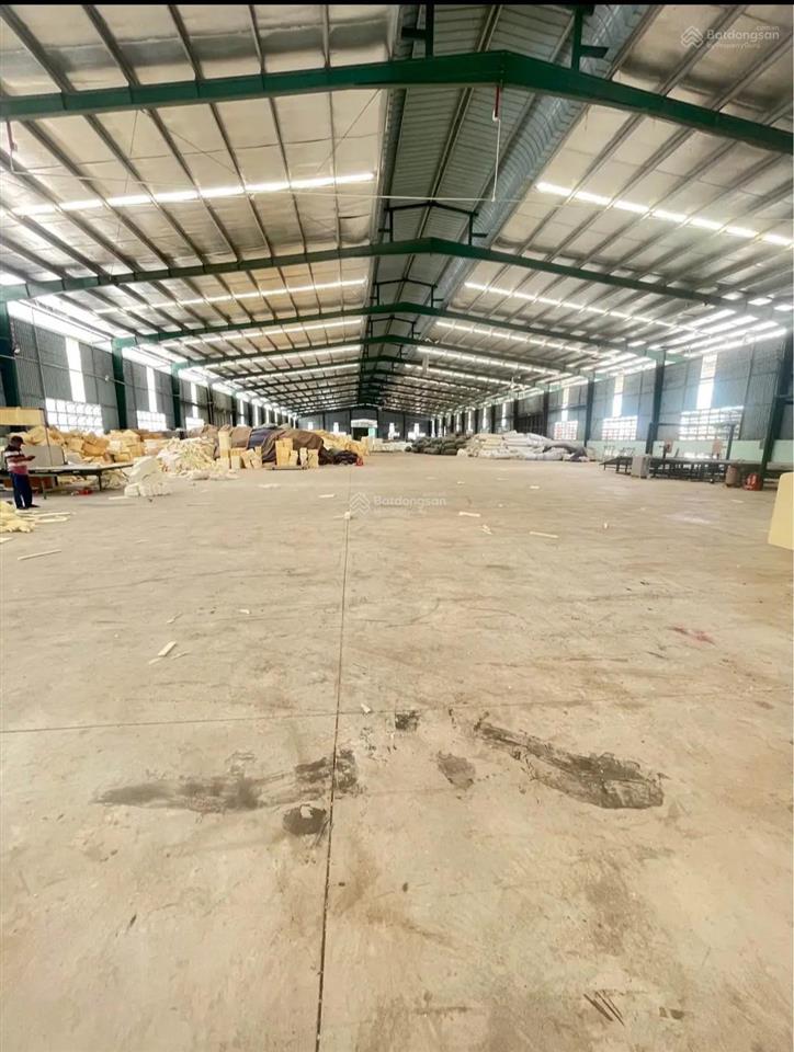 Cho thuê nhà xưởng 3840m2 cụm cn phước an bình định