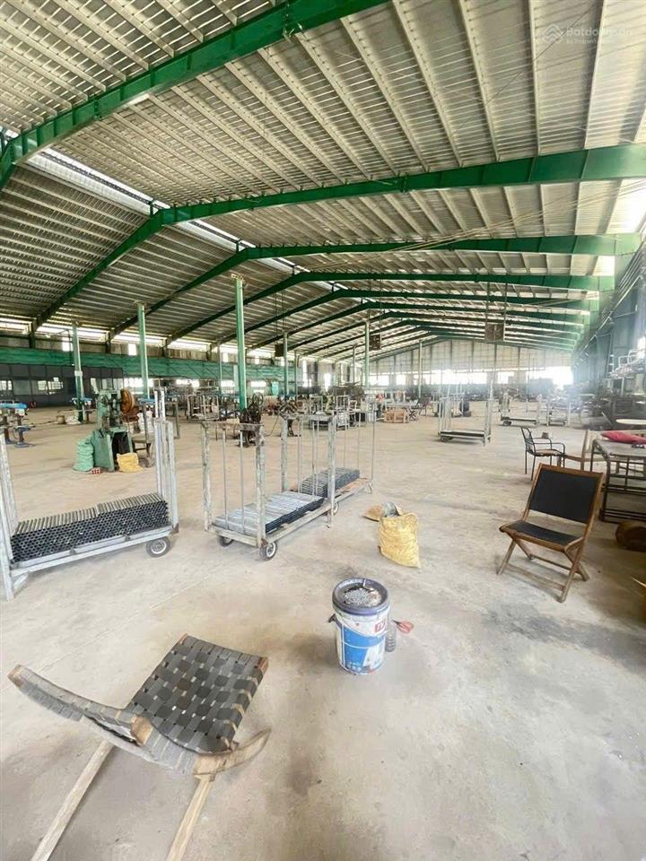Cho thuê nhà xưởng 6000m2 cụm cn phước an