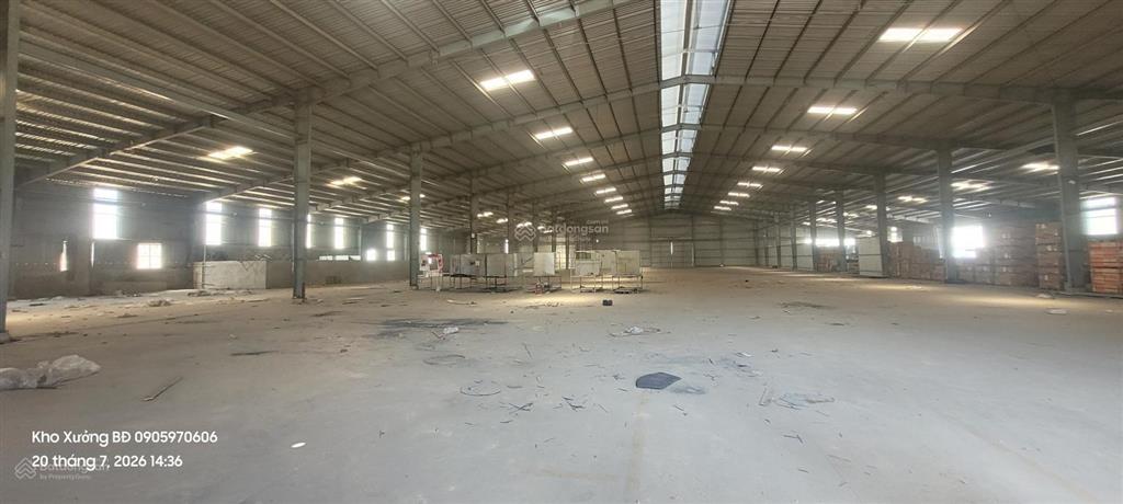Bán nhà xưởng kcn nhơn hòa 7000m2