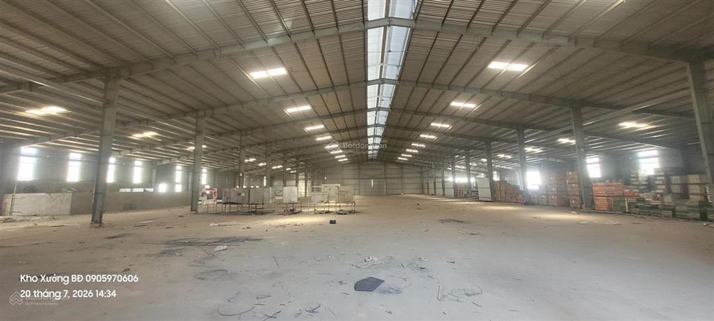 Bán nhà xưởng kcn nhơn hòa 7000m2