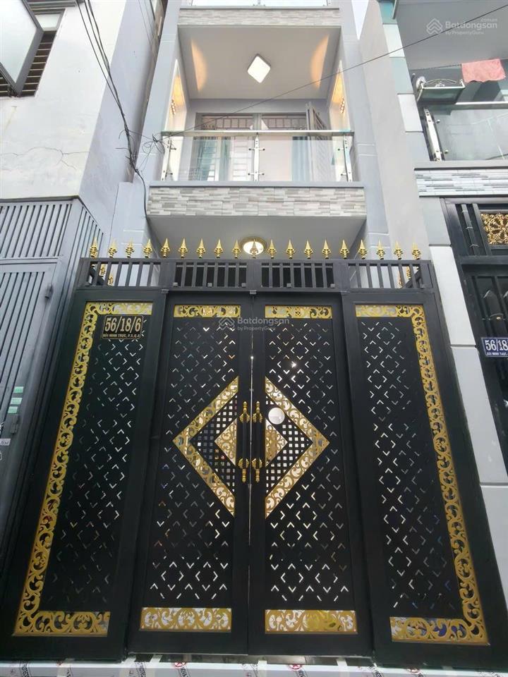 Nhà bán trệt, lầu mới đẹp full nội thất  62m2 (3x22) 3 pn, 2 wc  sàn và mái btct  sổ hồng hc đủ