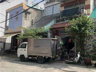 Nhà bán 3 tầng+ st53m23,5 x 15,7(nở hậu 3,8m) 4 pn,3 wchẻm xe tải kinh doanh tốt âu dương lân