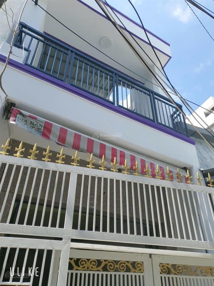 Nhà bán trệt,lầu mới đẹp 54m2(3,7 x15) nở hậu 4m3 pn,2wchẻm xe ba gác 3,5m hẻm âu dương lân p2q8