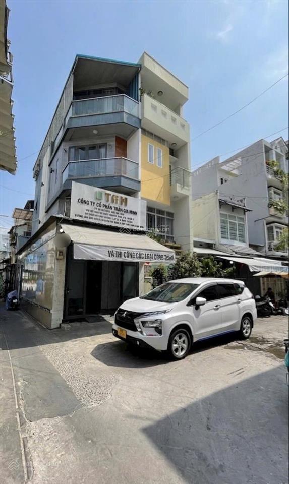 Nhà bán căn góc vị trí hẻm ô tô 3 tầng+lửng52,6m23,7 x 13 nở hậu 4,3m đường nguyễn trãi p2q5 cũ