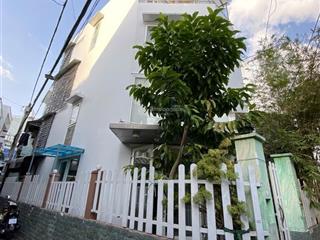 Nhà bán căn góc 3 tầng+ lửng66m25,15 x 14( nở hậu 5,7) hẻm xa ba gác, ô tô đậu 30m âu dương lân