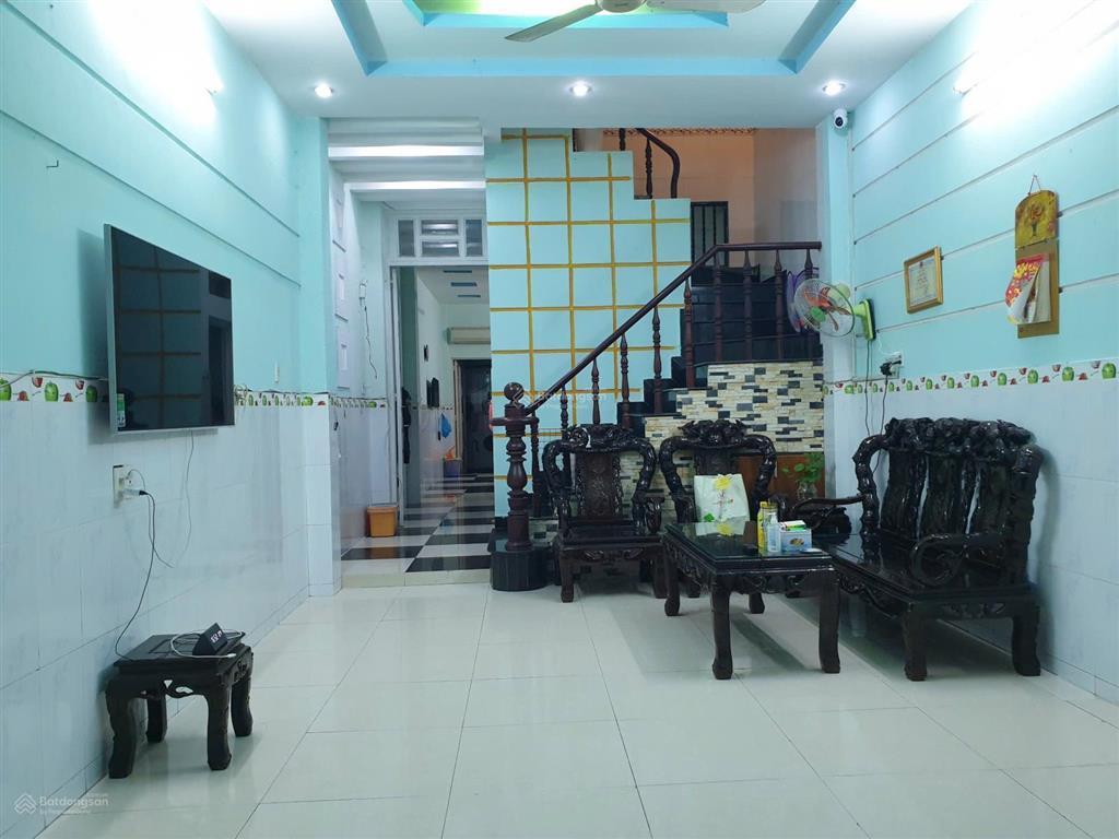 Nhà bán 3 tầng+st4 x 203pn mặt tiền đường 10m kdc phú lợi p7q8 cũ. sổ hồng hc đủ. giá 6tỷ7 tl