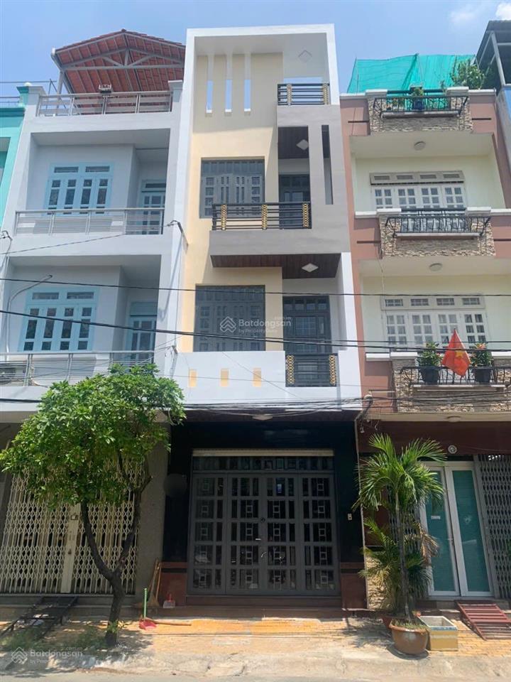 Nhà bán 4 tầng mới đẹp  4x12m 4pn, 3wc  mt nội bộ 10m đường 302b bông sao p5 q8. sổ hồng hc đủ