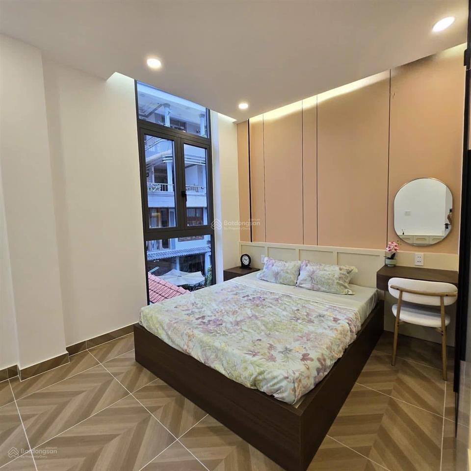 Nhà bán 4 tầng mới đẹp 6 x 7,748m24 pn,5 wc full nt mặt tiền thụt âu dương lân p3q8. sổ hr, hc đủ