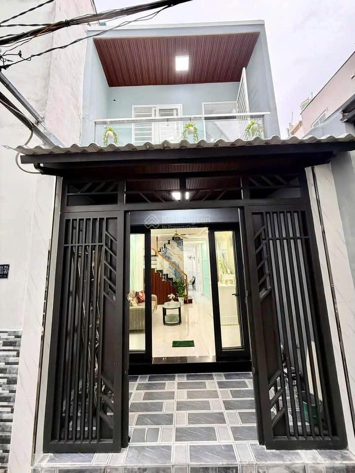 Nhà bán 3 tầng căn góc mới đẹp 4,3 x 103pn,3 wc hẻm 3,5m đường âu dương lân p3q8 cũ. sổ hr, hc đu
