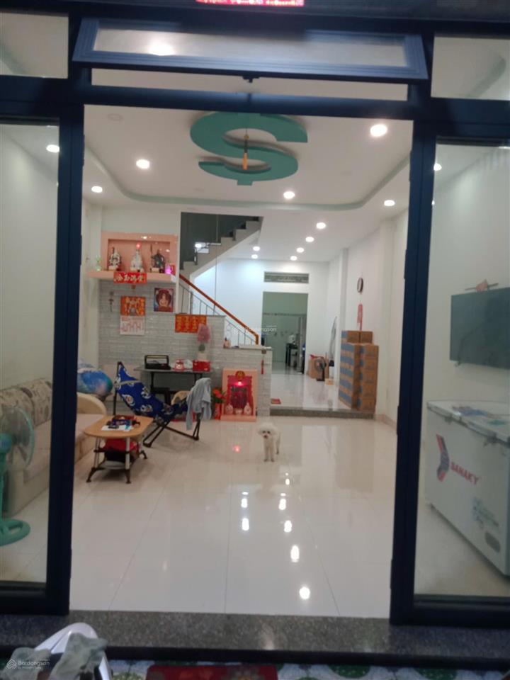 Nhà bán 4 tầng  5 x 22m  110m2 4pn, 5 wc giá 8tỷ6 tl mặt tiền 10m kdc phú lợi p7q8 cũ