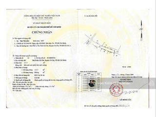 Bán nhà riêng tại thị trấn củ chi 111m2 đã hoàn công ngay trung tâm. giá bán 1 tỷ 850 triệu.