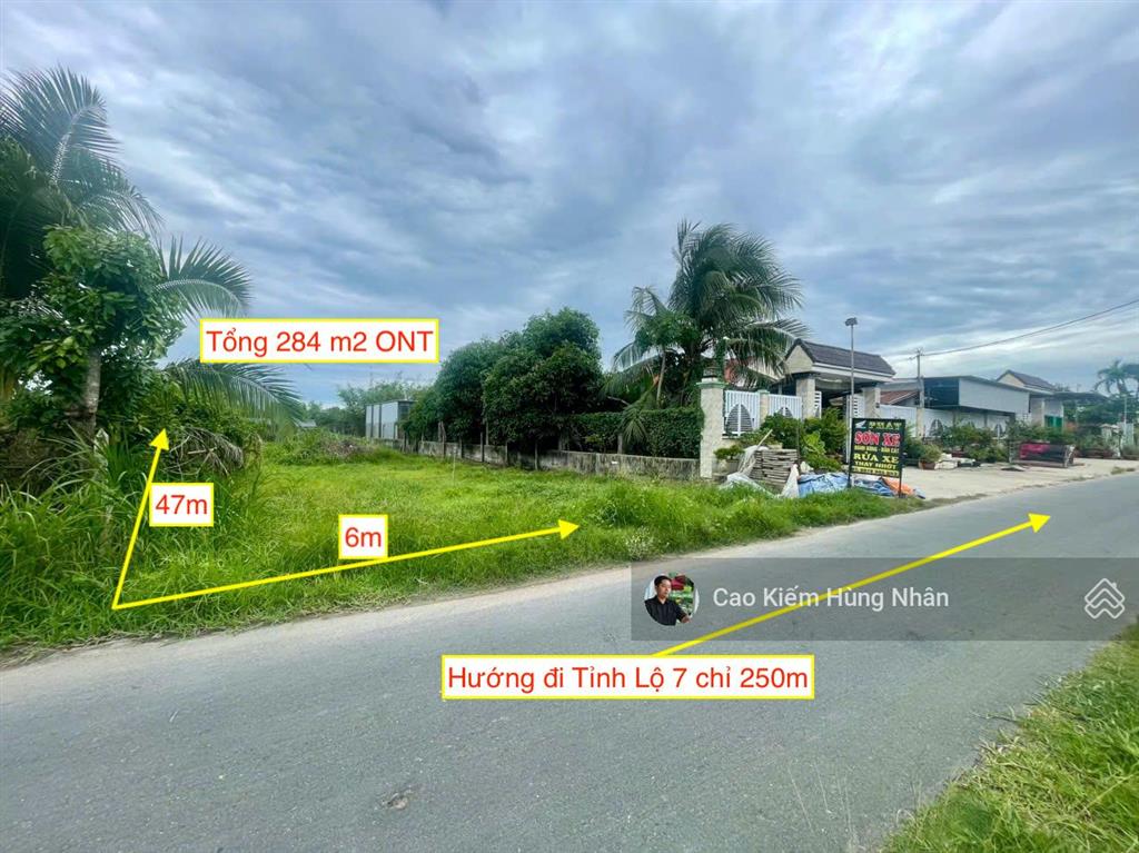 Bán đất đường trương thị kiện xã thái mỹ 6x47 ont. giá 2 tỷ có thương lượng.