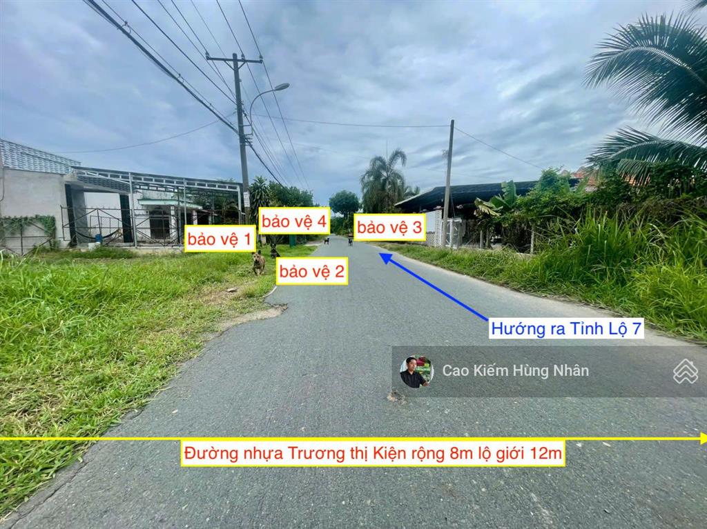 Bán đất đường trương thị kiện xã thái mỹ 6x47 ont. giá 2 tỷ có thương lượng.