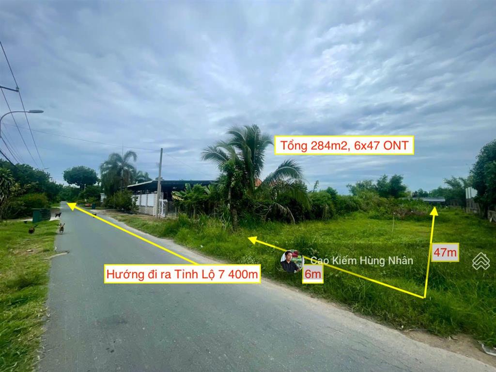Bán đất đường trương thị kiện xã thái mỹ 6x47 ont. giá 2 tỷ có thương lượng.