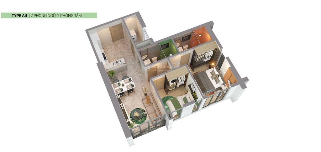 Citigrand q.2 gồm 2pn 2wc nhà mới cuối năm 2026 nhận nhà 3.3 tỷ view tp đẹp