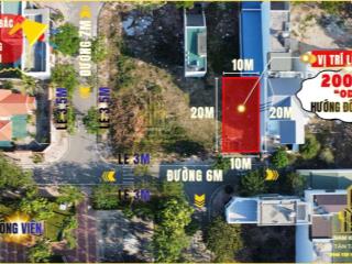 Chỉ 5 tỷ 5 sở hữu lô biệt thự 200m2 đối diện công viên tđc nam cương thành