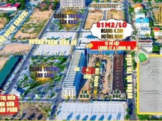 Đất nền k2 đối lưng nhà phố liền kề bình sơn ocean park giá chỉ 2 tỷ 950/lô