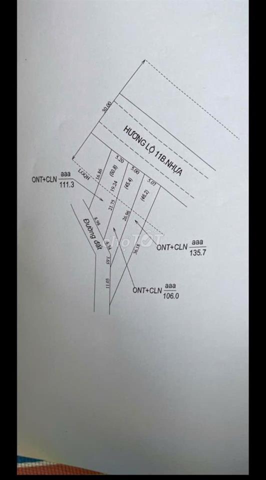 CẦN BÁN GẤP ĐẤT TÂY NINH HẢO ĐƯỚC, CHÂU THÀNH 106M² - GIÁ CHỈ 450 TR