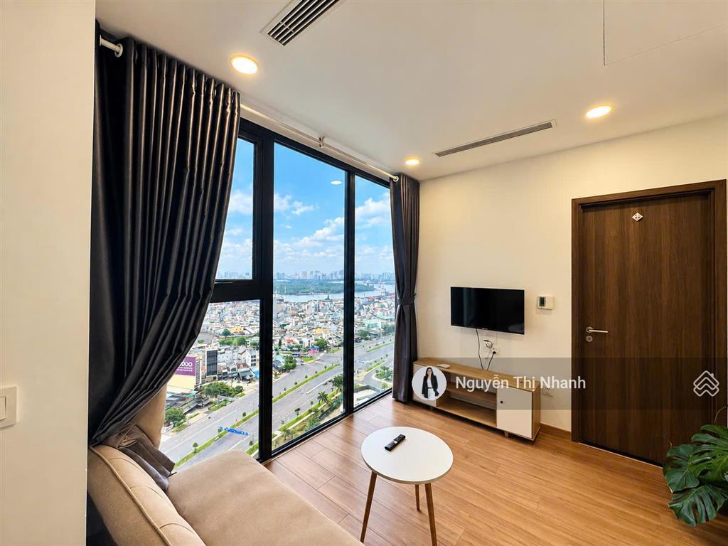 Cho thuê ecogreen, 2pn 1wc, view pháo hoa, có nội thất, sẽ thêm nội thất nếu kh y/c, giá 15 triệu