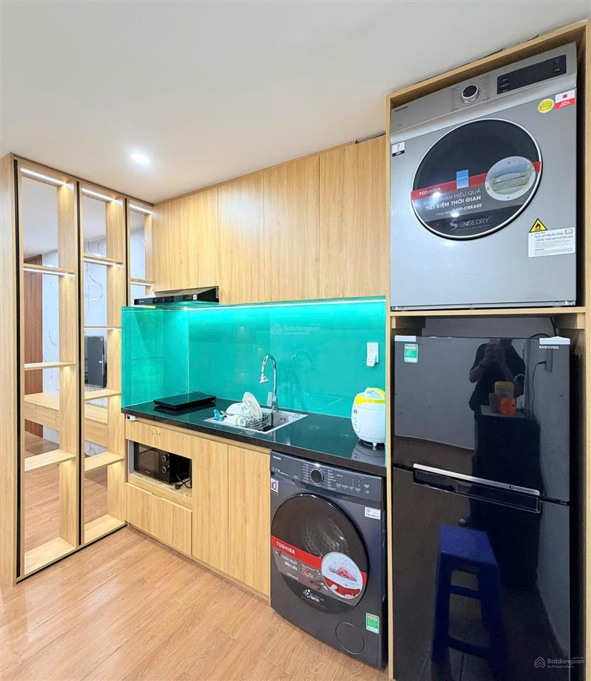 Cho thuê nhanh căn hộ mini full nội thất, đầy đủ máy giặt, sấy, điều hòa, diện tích rộng