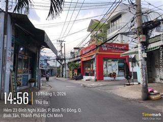 Chính chủ bán nhà tại liên khu 1011, p bình trị đông, q.bình tân, 69m2 giá 5,8 tỷ