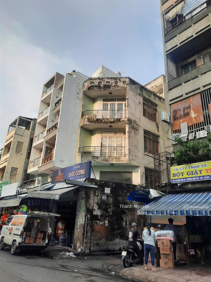 Bán gấp siêu phẩm nhà 2mt chu văn an quận 6 sát chợ bình tây dt 4x20 nhà 2 lầu giá 22 tỷ tl