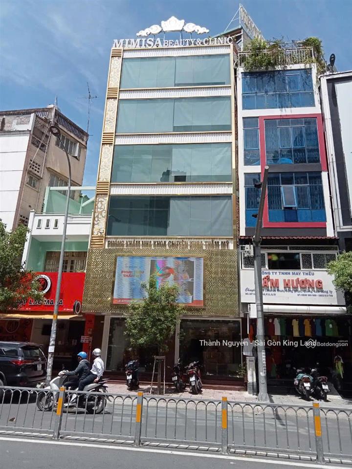 Bán tòa nhà mặt tiền cao thắng quận 10, dt 7,8x15m nhà 6 tầng thang máy, giá 60 tỷ tl