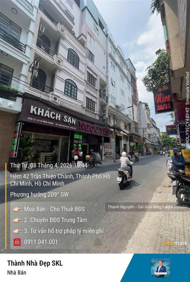 Nhà mặt tiền nội bộ quận 10 ngang hơn 5m giá này gần như không còn căn thứ 2 so sánh