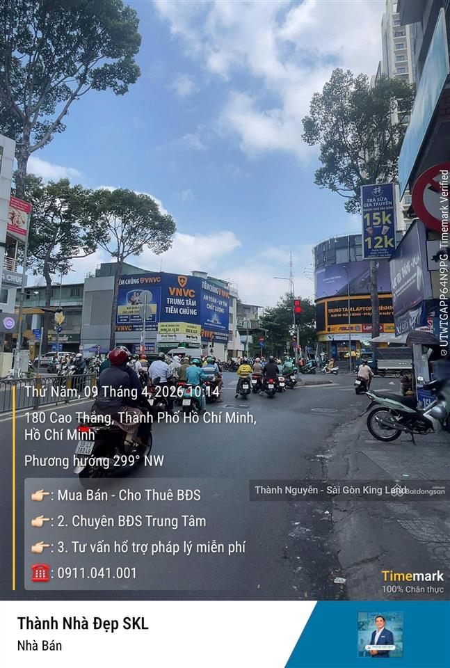 Mặt tiền 3/2 quận 10 ngang lớn 8.5m, gần như không có căn thứ 2 cùng phân khúc