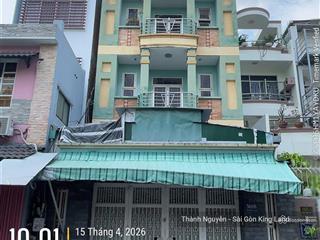 Mặt tiền thất sơn cư xá bắc hải, ngang 6.6m hiếm mà giá chỉ 36 tỷ
